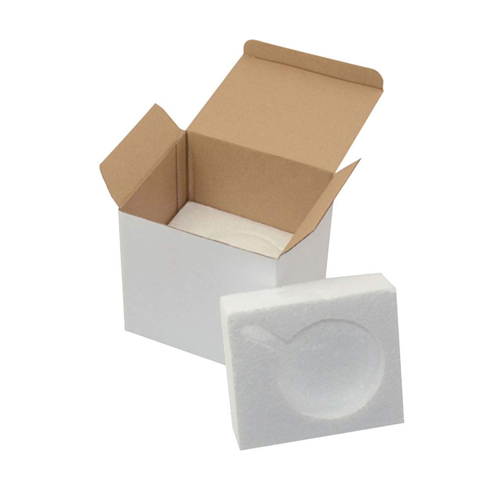 Buy Gift Mug Box for 11oz. Mugs Cardboard Box with Foam Supports Case
