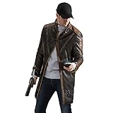 Pride Panda Watch Dogs Leather Coat