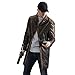 Pride Panda Watch Dogs Leather Coat