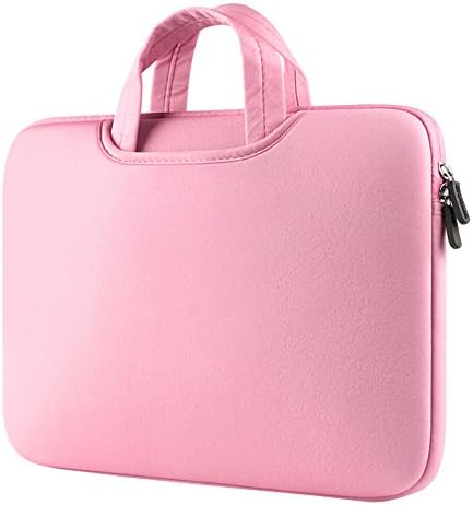Ecokaki Women’s Laptop Handbag Liner Package Computer Bag Laptop Sleeve Case Tablet Cover Bag Pink