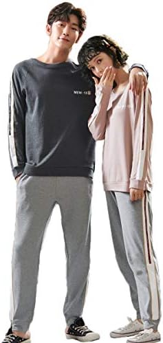 全10柄 ２着セット パジャマ ペアカップル 男女セット ペア パジャマ カップル 長袖 綿100％ ルームウェア 春 夏 ペアルック お揃い レディース メンズ ギフト 結婚祝い ギフトセット