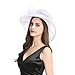 Women's Organza Church Derby Fascinator Cap Kentucky Tea Party Wedding Hat