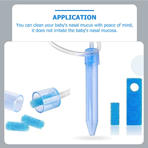 Kisangel 40Pcs Nasal Aspirator Hygiene Filter Nasal Filters Replacement