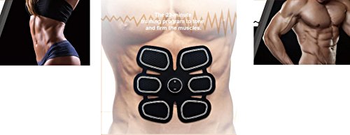 SIX PAD ABS TRAINING REVOLUTION SIX PACK ABS TRAINING GEAR Body Toning Electronic Muscle Toner Fitness System ABS Fit Gear Training Body Fit Body Massager