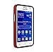 Galaxy Core 2 II Case, Aomax Armor [Dual Bumper] Slim Fit Skin Silicone Case + PC Bumper Frame+ Metallized Buttons+ HD Screen Protector for Samsung Galaxy Core II G355M G355h (DHF Red)