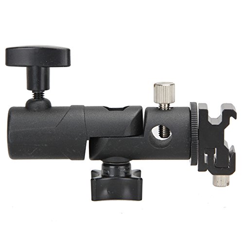 E Stand Bracket Hot Shoe Umbrella Holder Mount E Type Flash Light Stand Bracket For DSLR Camera
