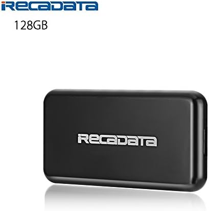 iRecadata M30 Portable SSD, 512G Mini External Solid State Drive with Encryption Function, USB 3.0, mSATA III MLC SSD Built-in, Black
