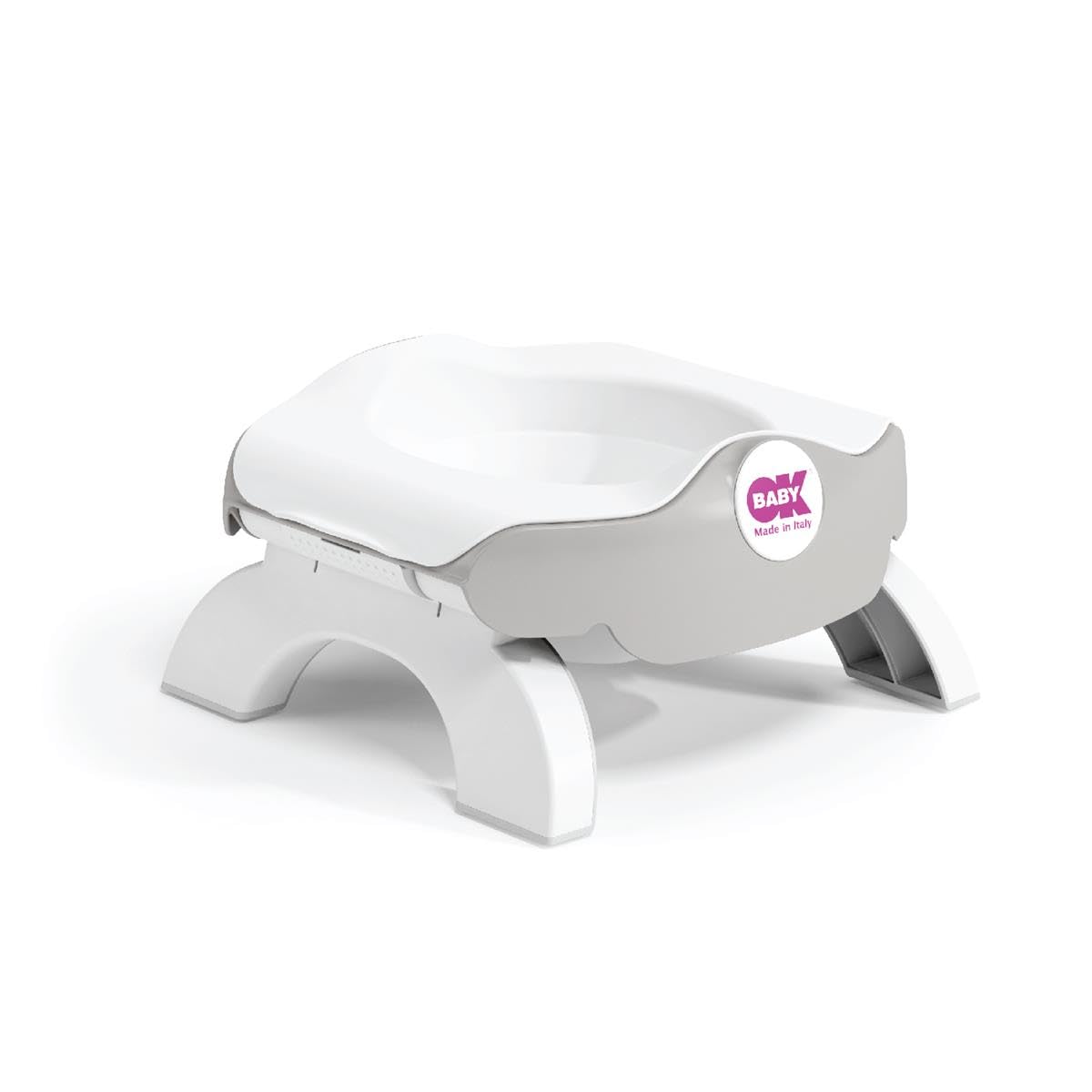 OKBABY Roady - Folding Travel Potty for Kids, Becomes a Toilet Reducer - Taupe 39052088 Grey
