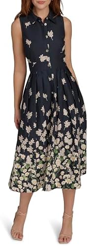 tommy hilfiger corsage print chiffon midi dress Tommy Hilfiger + Corsage Print Chiffon Midi Dress
