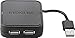 Insignia 4 Port USB 2.0 Hub Black primary