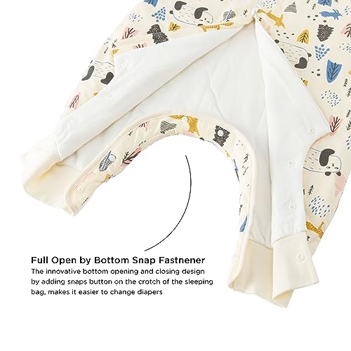 Duomiaomiao Baby Sleep Sack, Four Season Cotton Toddler Sleeping Sack