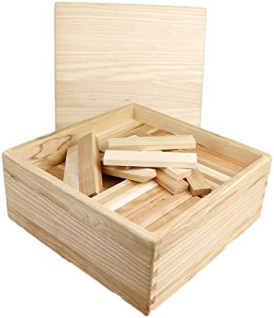 Camden Rose Cherry Umba Planks, 144 in a Wooden Box