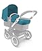 Bugaboo Donkey Tailored Fabric Set, Petrol Blue