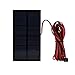 Portable Solar Panel Power LED Bulb Lamp Outdoor Camp Tent Fishing Light 15W