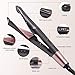 DigHealth Ceramic Tourmaline Ionic Flat Iron Hair Straightener & Curler 2 in 1 with Adjustable Temp, 1 Inch Twist Plate Dual Voltage Travel Hair Styling Tool with LCD Digital Displaythumb 4