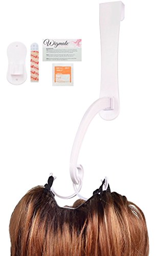 Over Door Multiple Wig Stand/Hanger + Shower Base for Drying - Replaces Styrofoam