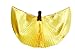 CISMARK Isis Wings Belly Dance Costume Prop (Closed Back) With Sticks