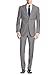 GN GIORGIO NAPOLI Men's Two Button 2 Piece Modern Classic Fit Suit Jacket Pant