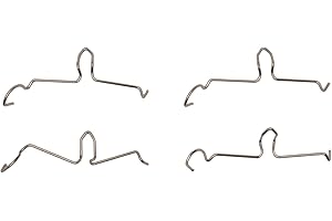 Dynamic Friction Company Front Disc Brake Hardware Kit 340-74007| Fits 1980-1984 Volkswagen Jetta, Rabbit; 1982-1983 Volkswag