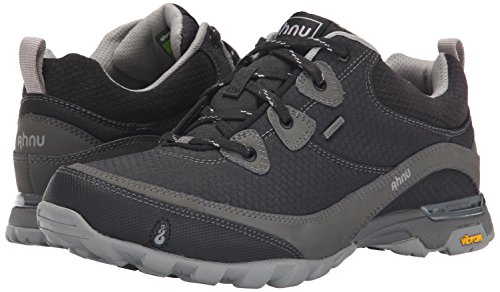 Ahnu Women's Sugarpine Waterproof Hiking Shoe, New Black, 5 M US