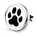 Mesinya Air Freshener Diffuser Humidifier Aromatherapy Essential Oil Car Vent Clip Lockets (Dog Paw Pet Lover)