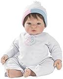 Madame Alexander Babble Baby, Brown Hair, Blue Eye Munchkin Doll