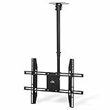 SIMBR TV Ceiling Mount Bracket Adjustable Full Motion Quick Installation for 22-75 