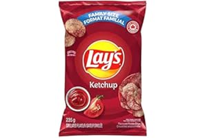 MUSPYN Canadian Lays Ketchup Flavour Chips [4 Large Bags]