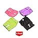 Teamoy 4pcs Washable Female Dog Diapers, Reusable Doggie Diaper Wraps for Female Dogs, Super-Absorbent and Comfortable, Small
