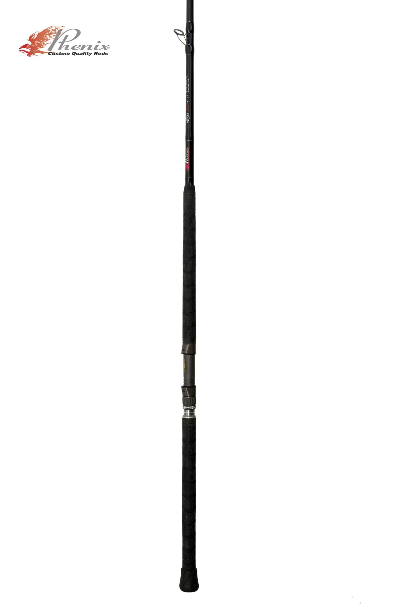 Photo 1 of ***FACTORY SEALED*** Phenix HD Casting / 8'2" / 1 PC / 12-30 LB LINE Rating/Moderate Taper Action/Fuji FAZ LITE Guides/Fuji Deluxe Graphite Reel SEAT/Phenix Custom Handle/Black