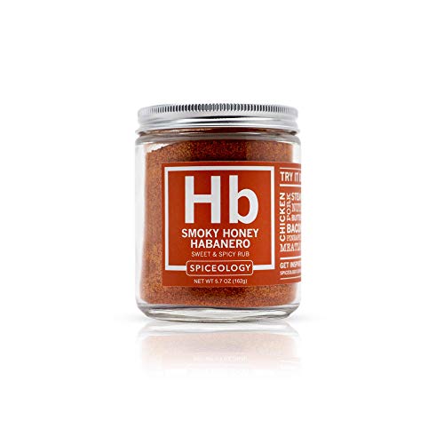 Smoky Honey Habanero - Spiceology Sweet and Spicy BBQ Rub - All-Purpose Seasoning - 5.7 ounces - Thumbnail 6