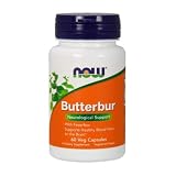 Now Foods Butterbur, 60 Vcaps 75 mg (Pack of 2)