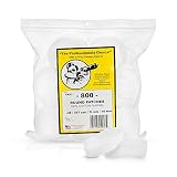 Gun Cleaning Patches by The Professionals Choice | Gun Cleaner Cloth Removes 99% of Residue | Round Cotton Flannel | 800 Pack | .38/.357-Calibre/9mm/10mm