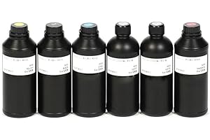 Punehod UV Ink 500ML White UV Printer Ink for Printing Acrylic, Wood, Glass, Phone Cases, Souvenirs