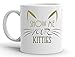Suck My Mug - Show Me Your Kitties, Coffee Mugs for Women, White, Ceramic Mug, 11 ounce