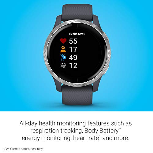 Garmin Venu, GPS Smartwatch with Bright Touchscreen Display, Features