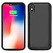 iPhone X Battery Case,Ruky 6000 mAh Rechargeable Extended Battery Charger Protective Case Power Pack for Apple iPhone X 5.8-inch - (Black