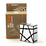 Cuberspeed YJ Super Floppy Ghost Silver Black Magic Cube 1x3x3 Ghost Speed cube