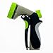 HOMWE Garden Hose Spray Nozzle - 8 Pattern Metal Watering Nozzle - High Pressure Hand Sprayer with 3 Washers - Ideal for Washing Dogs, Pets and Car Wash