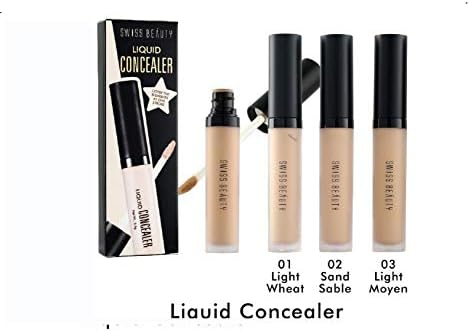 shoebox swiss beauty one stroke liquid concealer (shade 01)
