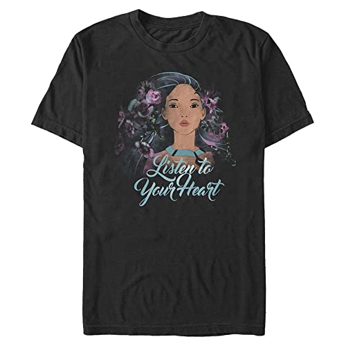 Disney Princesses Flower Pocahontas Men's Tops Short Sleeve Tee Shirt