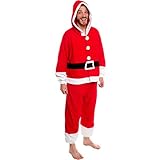 Silver Lilly Unisex Pajamas - One Piece Cosplay Holiday Santa Claus Costume