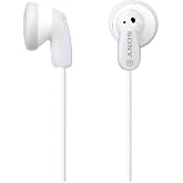 Sony in-Ear Earbud Headphones with Remote and Deep Bass, Blue, MDR-E9LP