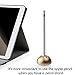 Thankscase Mushroom Stand for Apple Pencil, Solid Aluminum Stand for Apple Pencil, Stand Horizontally and Vertically for Apple Pencil.(Gold)