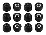 Zotech 6 Pair Memory Foam Replacement Earbuds, Ear Tips for JayBird BlueBuds X, X2 & X3 Sport Headphones (Large)