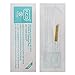 Tattoo Blade 100 Pics Tattoo Needles Copper PCD Permanent Eyebrow Makeup Manual Tattoo Bevel Blades 12 Needles Permanent Makeup Needles Blade Kit