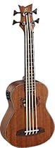 Ortega Guitars LIZZY-BS-GB Lizard Series Uke Bass with Mahogany Top and Body, Stain Finish
