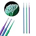 Eadorns Automotive Touch-up Paint Paint Brush, 100pcs, Plastic, Flagged Bristle