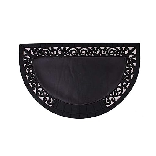 Half Round Door Mat Nautical Entrance Mat Heavy Duty Doormat