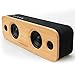 AOMAIS Life 30W Bluetooth Speakers, Loud Bamboo Wood Home Audio Wireless Speaker with Super Bass, 3EQ Modes for Home, Outdoors Party & Subwoofer